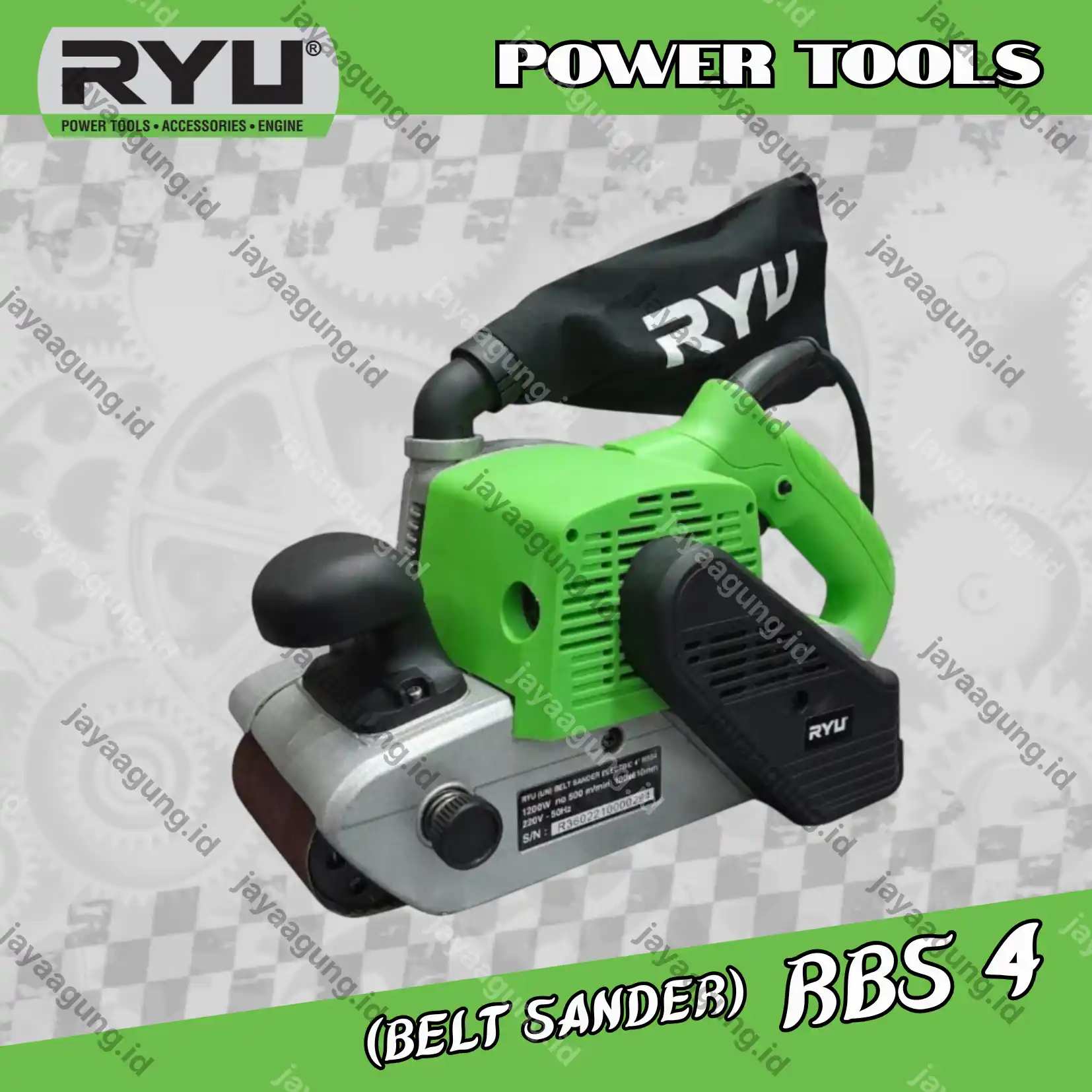 BELT SANDER RYU 4" RBS 4