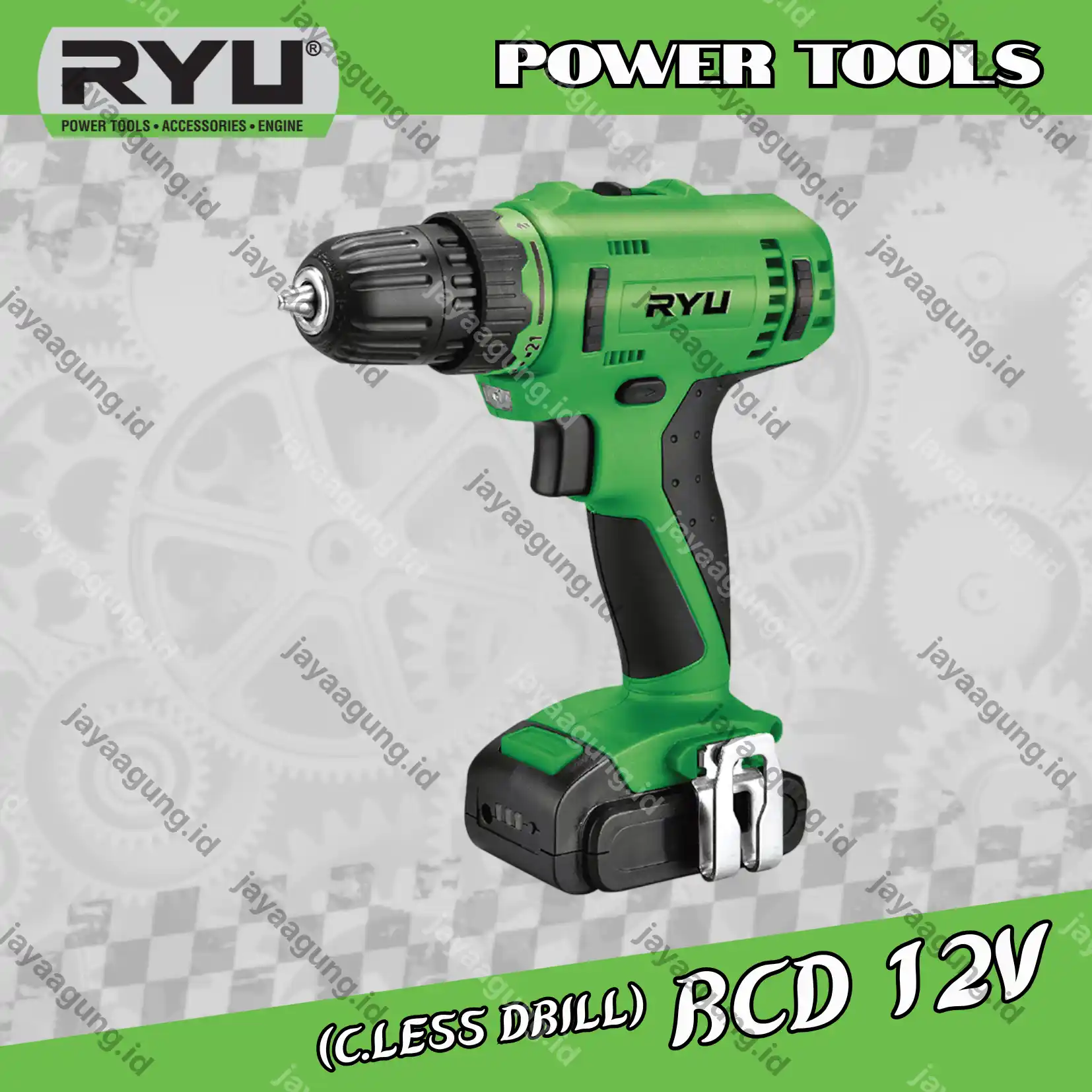 C.LESS DRILL RYU RCD 12V
