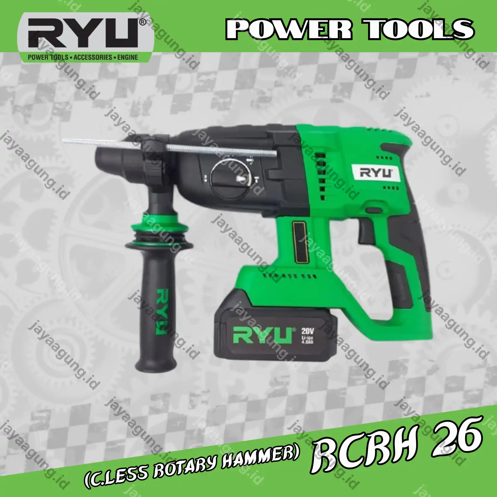 C.LESS ROTARY HAMMER RYU RCRH26
