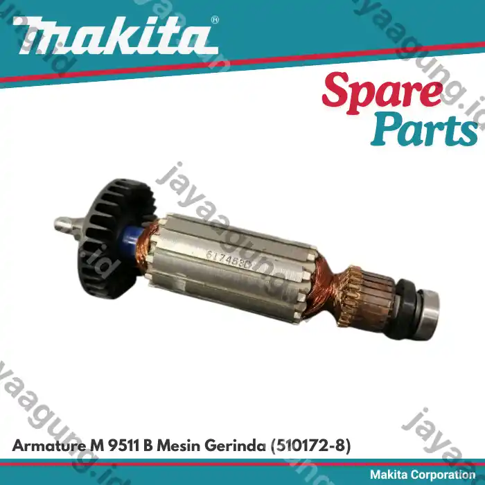 ARMATURE MAKITA M 9511B/MT 963 (510172-8)