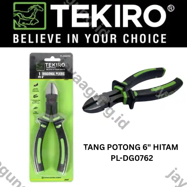 TANG POTONG TEKIRO 6" HITAM PL-DG0762
