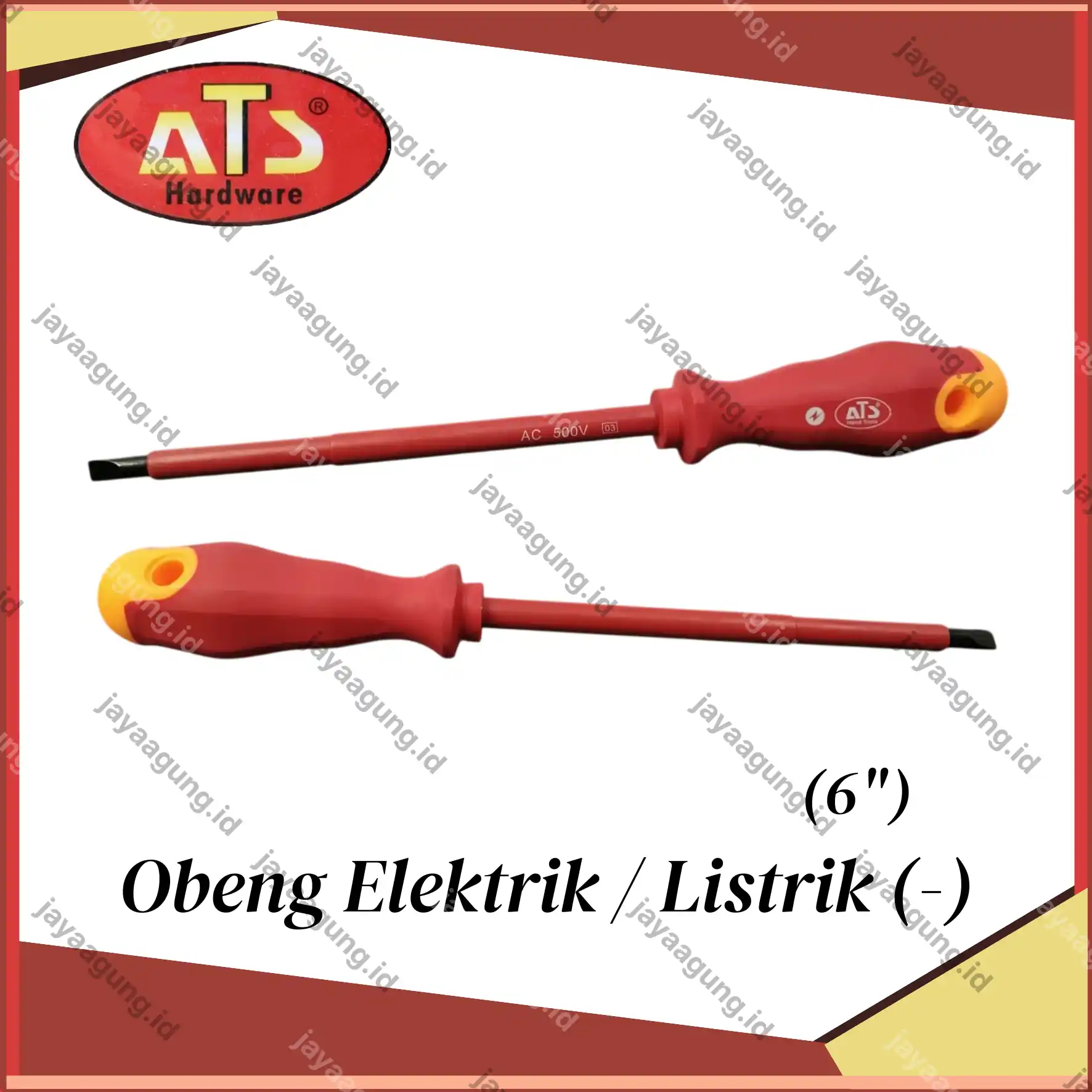 OBENG ELEKTRIK ATS 6"(-)**