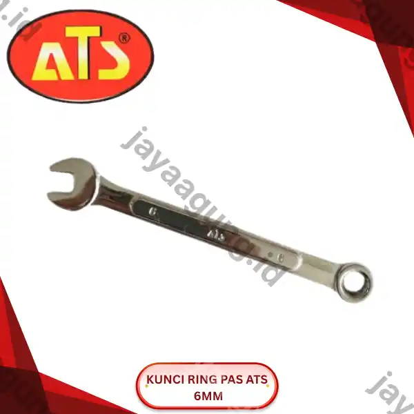 KUNCI RING PAS ATS 6MM