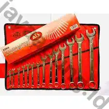 KUNCI RING PAS SET ATS 8-32MM (14PCS)