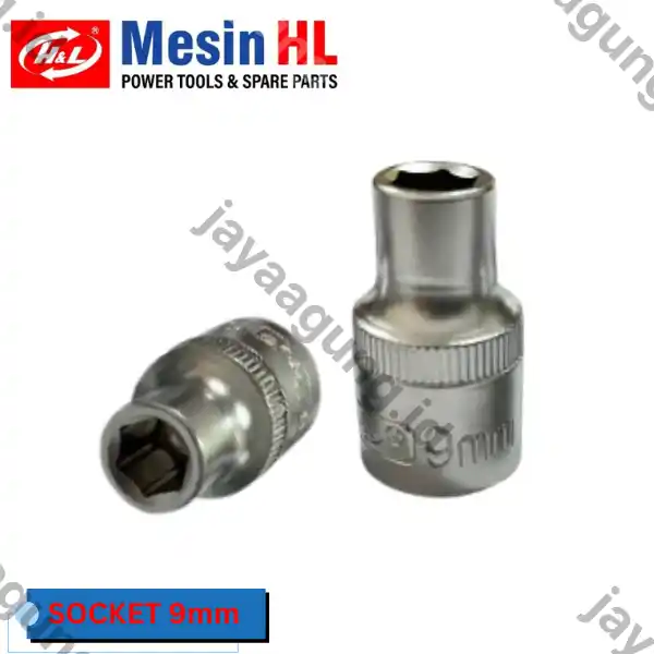 SOCK DR 1/2" H&L PREMIER 6PT 09MM (HHTS0008)