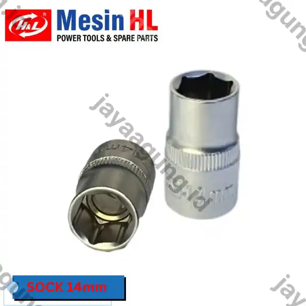 SOCK DR 1/2" H&L PREMIER 6PT 14MM (HHTS0013)