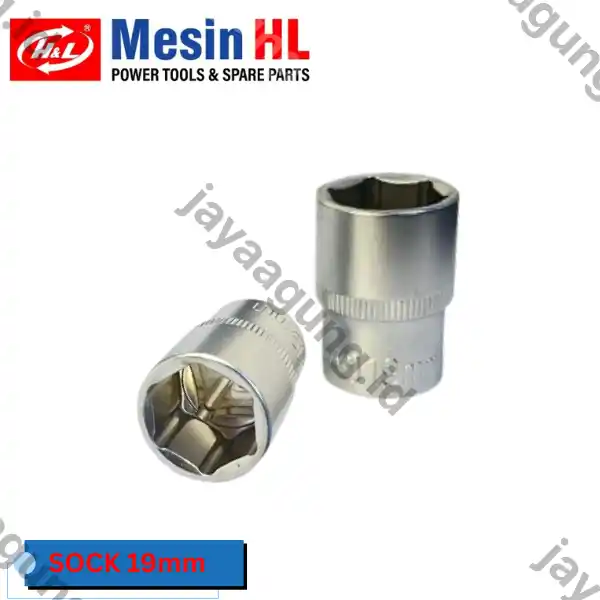 SOCK DR 1/2" H&L PREMIER 6PT 19MM (HHTS0018)