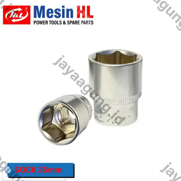 SOCK DR 1/2" H&L PREMIER 6PT 25MM (HHTS0024)