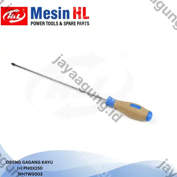 OBENG GAGANG KAYU H&L PH0X150(+) HHTW0003