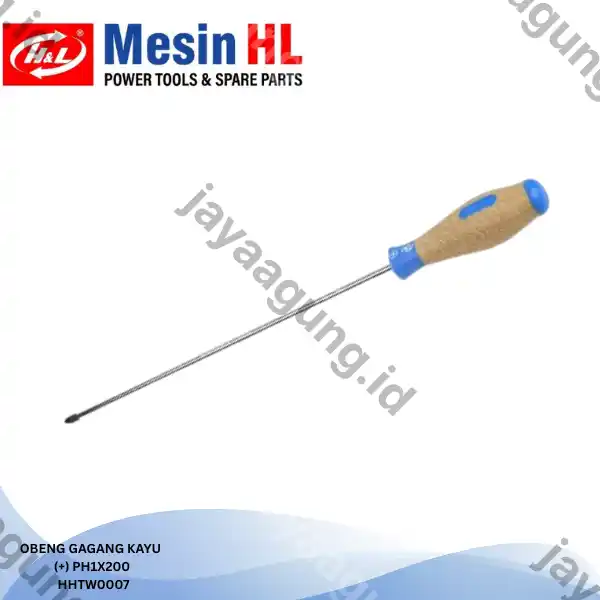 OBENG GAGANG KAYU H&L PH1X200(+) HHTW0007