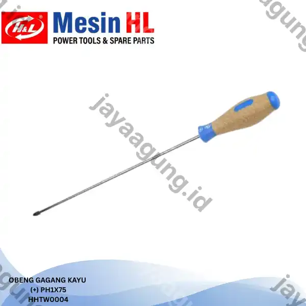 OBENG GAGANG KAYU H&L PH1X75(+) HHTW0004
