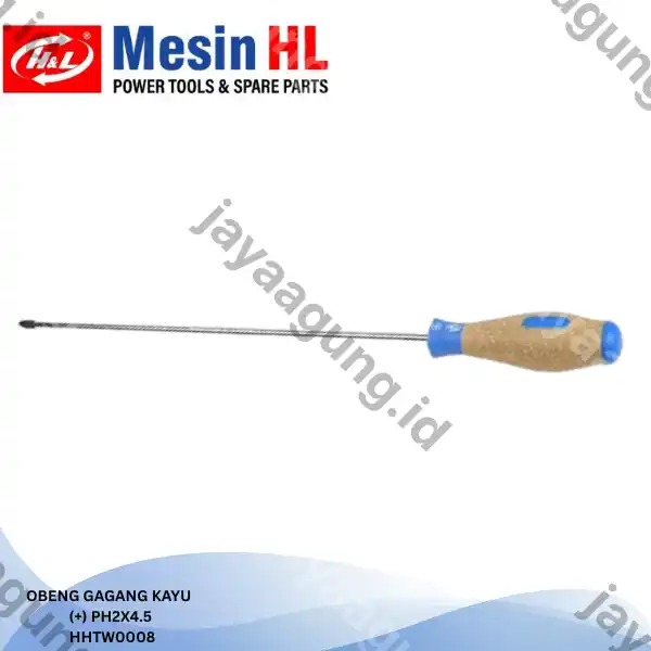 OBENG GAGANG KAYU H&L PH2X45(+) HHTW0008