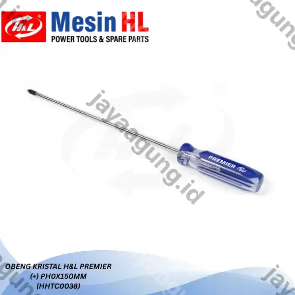 OBENG KRISTAL H&L PREMIER (+)PH0X150MM (HHTC0038)