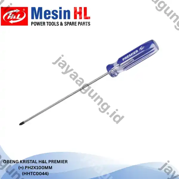 OBENG KRISTAL H&L PREMIER (+)PH2X100MM (HHTC0044)