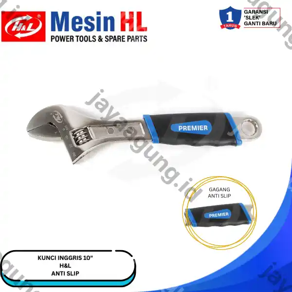 KUNCI INGGRIS GG ANTI-SLIP HL PREMIER 10" HHTK0022