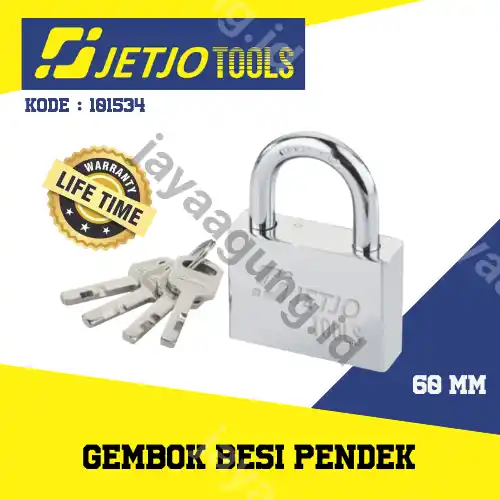 GEMBOK BESI JETJO PDK 60MM 101534