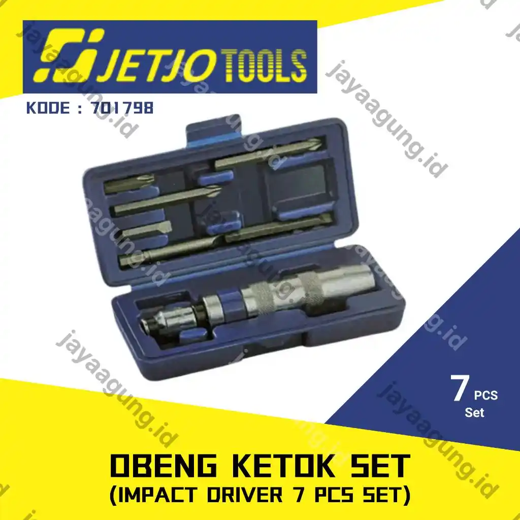 OBENG KETOK SET JETJO 7 PCS 701798