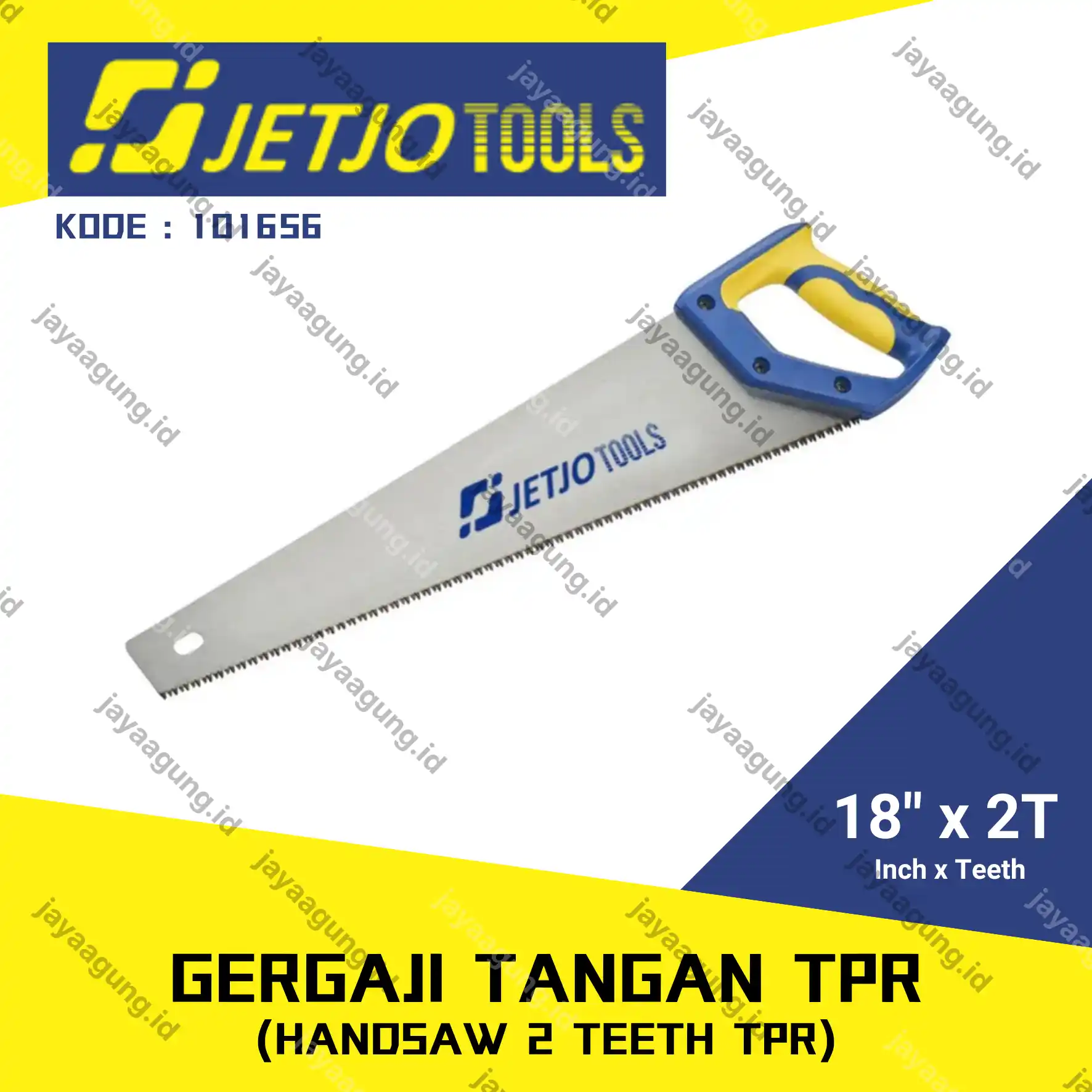 GERGAJI TANGAN JETJO TPR 18" 2T 101656