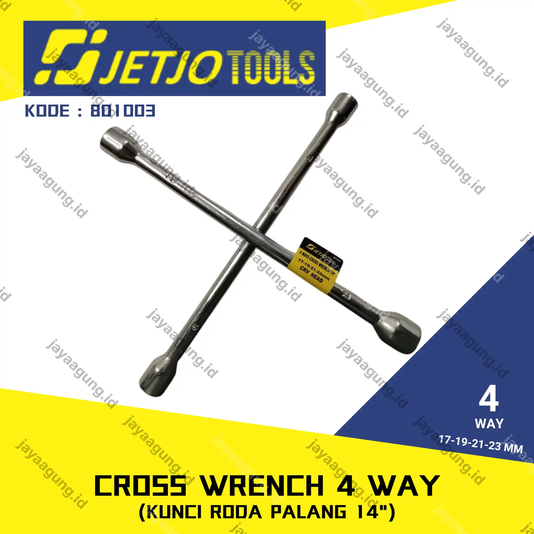 KUNCI RODA PALANG JETJO 14" JJT-801003