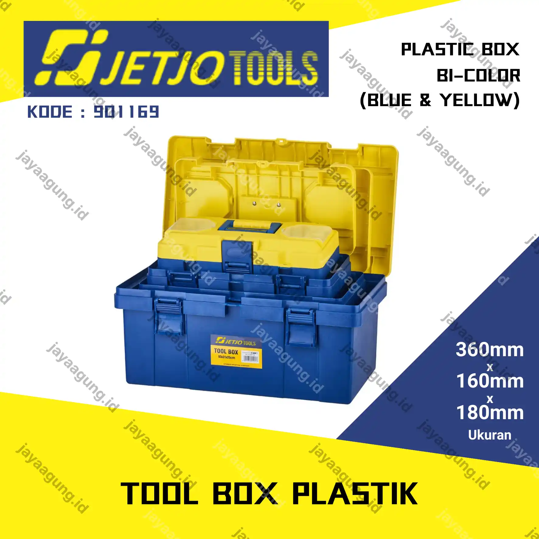 TOOL BOX PLASTIK JETJO 0201 901169