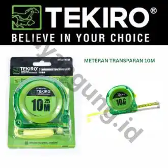 METERAN TRANSPARAN TEKIRO 10M GT-MT1721