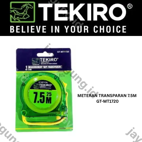 METERAN TRANSPARAN TEKIRO 7.5M GT-MT1720
