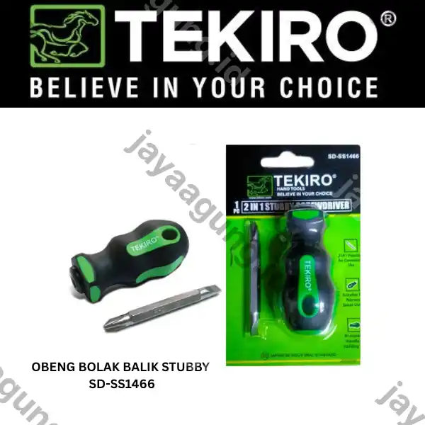 OBENG BOLAK BALIK STUBBY TEKIRO SD-SS1466