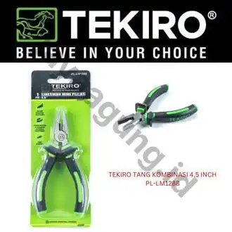 TANG KOMBINASI TEKIRO 4.5" HITAM PL-LM1288