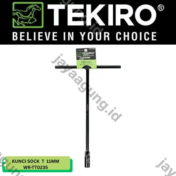 KUNCI SOCK T TEKIRO HITAM 11MM WR-TT0235