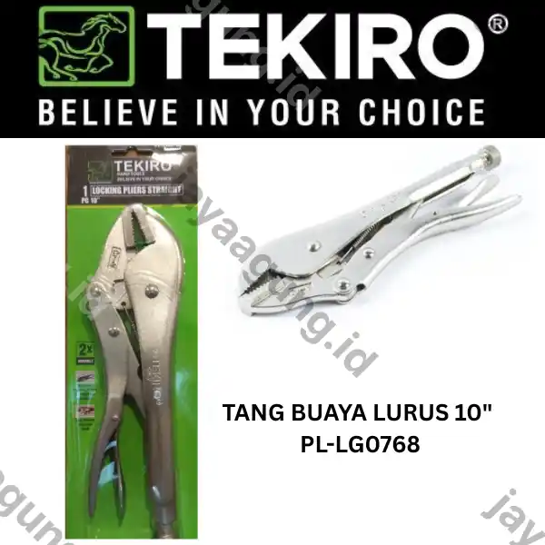 TANG BUAYA LURUS TEKIRO 10" PL-LG0768