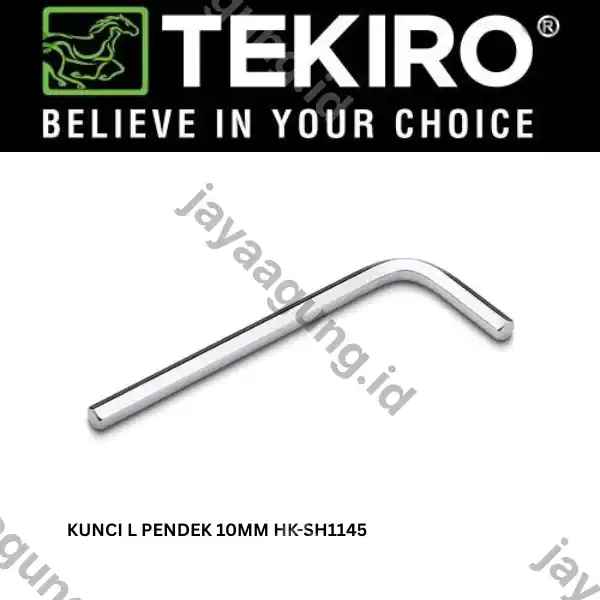 KUNCI L PENDEK TEKIRO 10MM HK-SH1145