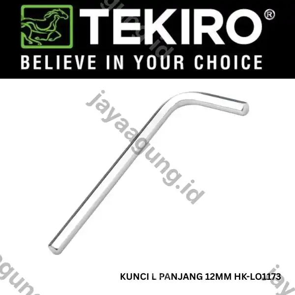 KUNCI L PANJANG TEKIRO 12MM HK-LO1173