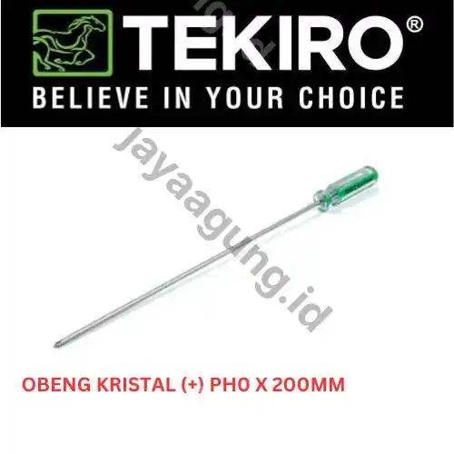 OBENG KRISTAL TEKIRO (+) PH0X200MM (3.2) SD-IL0795