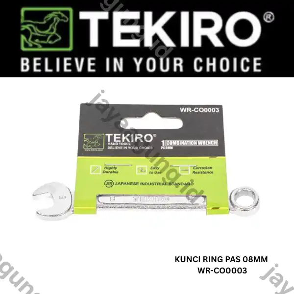 KUNCI RING PAS TEKIRO 08MM WR-CO0003