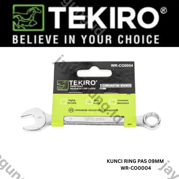 KUNCI RING PAS TEKIRO 09MM WR-CO0004