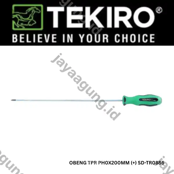 OBENG TPR TEKIRO PH0X200MM (+) SD-TR0886