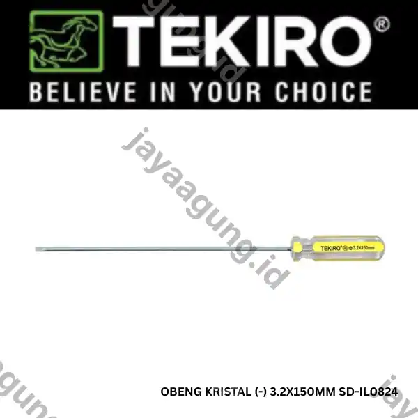 OBENG KRISTAL TEKIRO (-) 3.2X150MM SD-IL0824