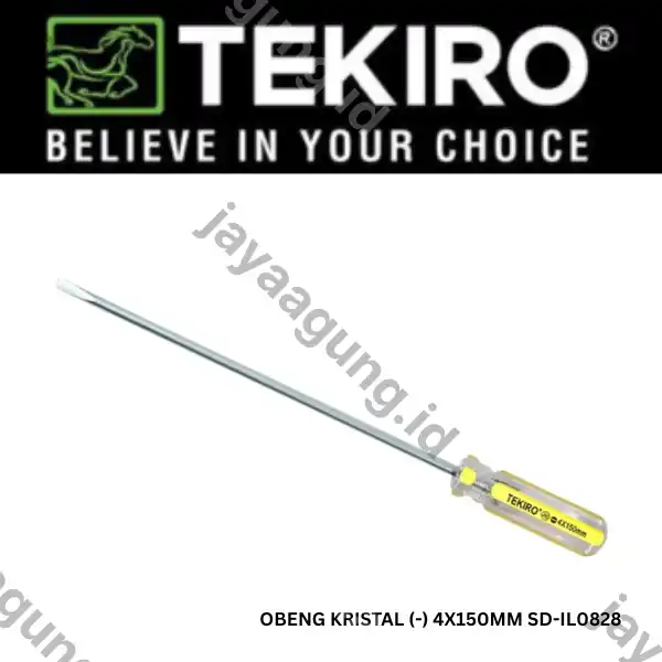 OBENG KRISTAL TEKIRO (-) 4X150MM SD-IL0828
