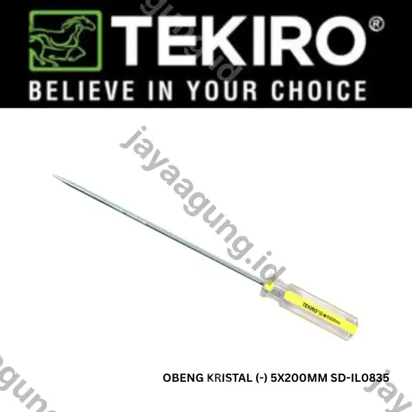 OBENG KRISTAL TEKIRO (-) 5X200MM SD-IL0835