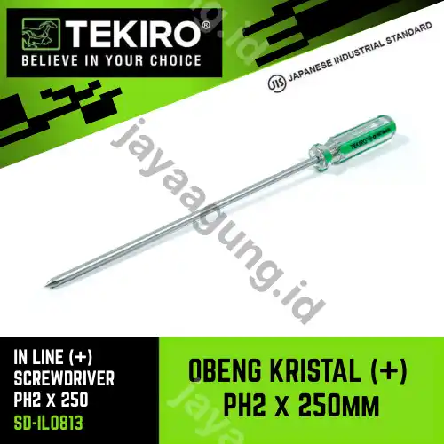 OBENG KRISTAL TEKIRO (+) PH2X250MM SD-IL0813