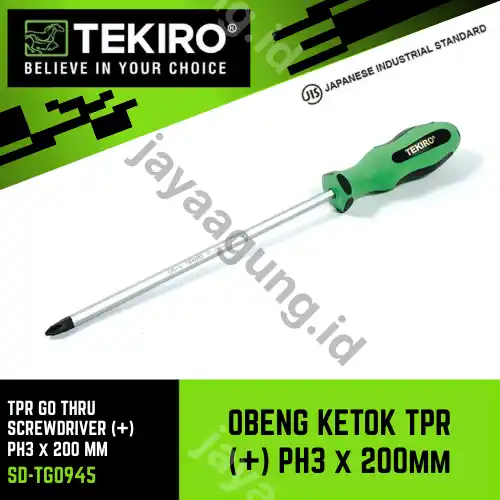 OBENG KETOK TPR TEKIRO (+) PH3X200MM SD-TG0945