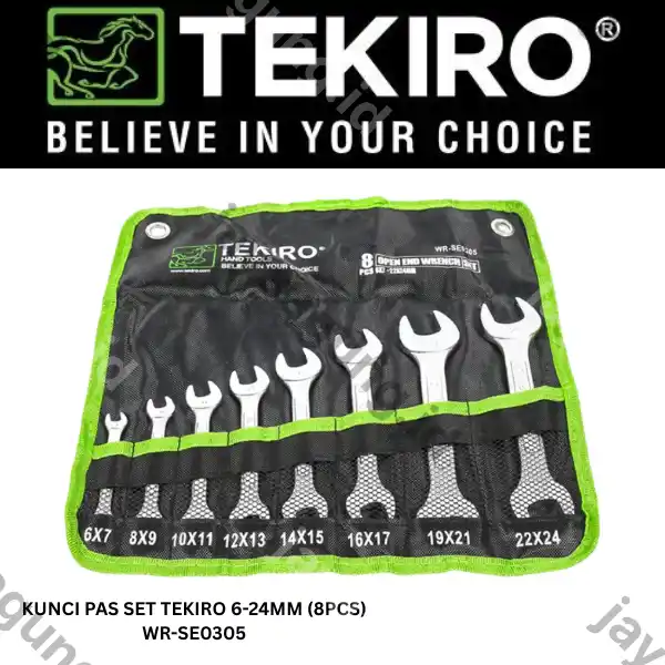 KUNCI PAS SET TEKIRO 6-24MM (8PCS) WR-SE0305