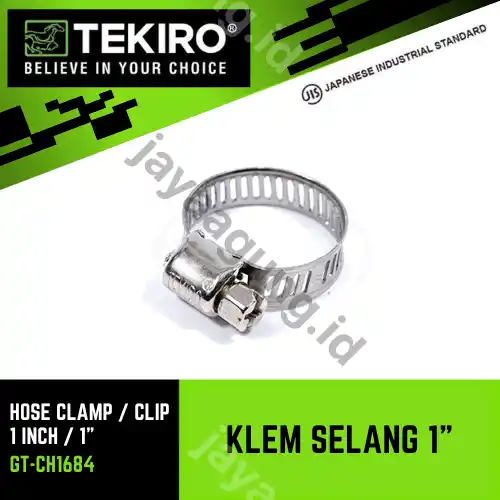 KLEM SELANG TEKIRO 1" GT-CH1684