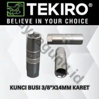 KUNCI BUSI TEKIRO 3/8"X14MM KARET SC-SP1673