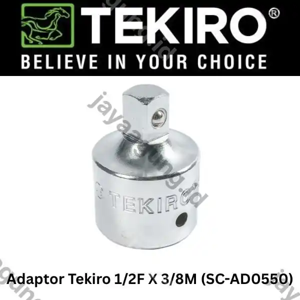ADAPTOR TEKIRO 1/2F X 3/8M SC-AD0550