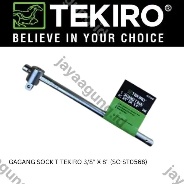 GAGANG SOCK T TEKIRO 3/8"X8" SC-ST0568