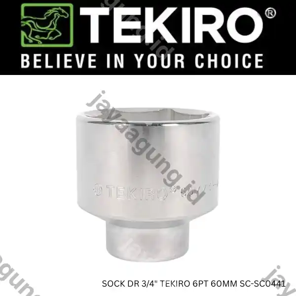 SOCK DR 3/4" TEKIRO 6PT 60MM SC-SC0441