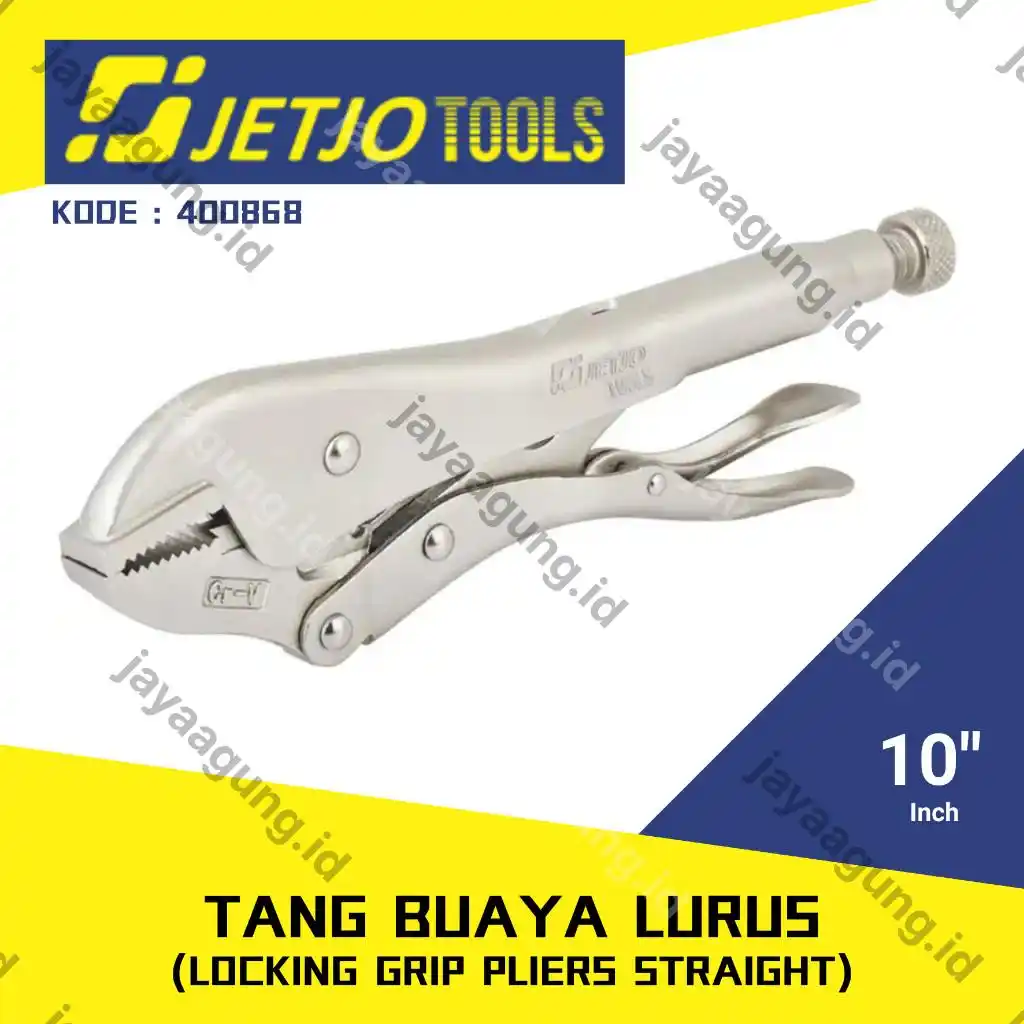 TANG BUAYA LURUS JETJO 10" 400868