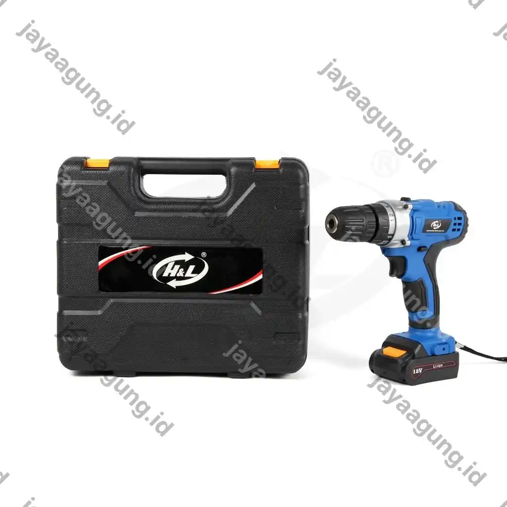 C.LESS DRILL H&L HL812 (2 BATERAI)