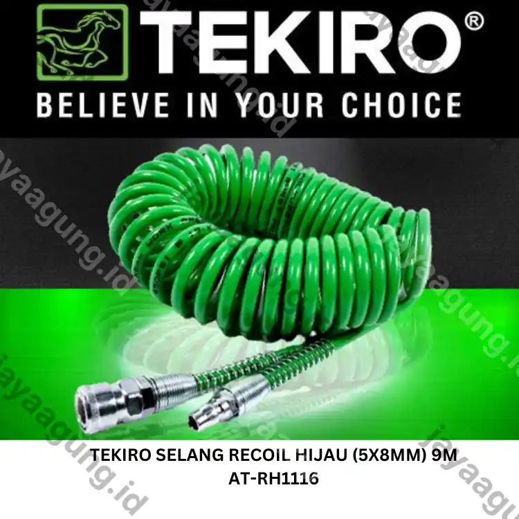 SELANG RECOIL HIJAU TEKIRO (5X8) 9M AT-RH1116